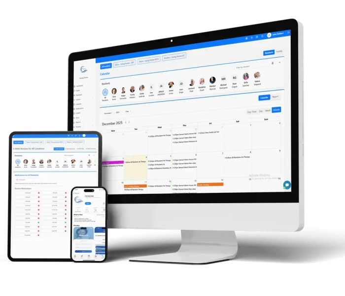 Caring Data - Responsive App